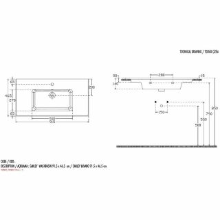 Раковина  Allen Brau Fantasy 92 4.11013.20 Белая